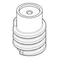 Foot - 8119962028 Base Foot Hinge [Electrolux Aeg]